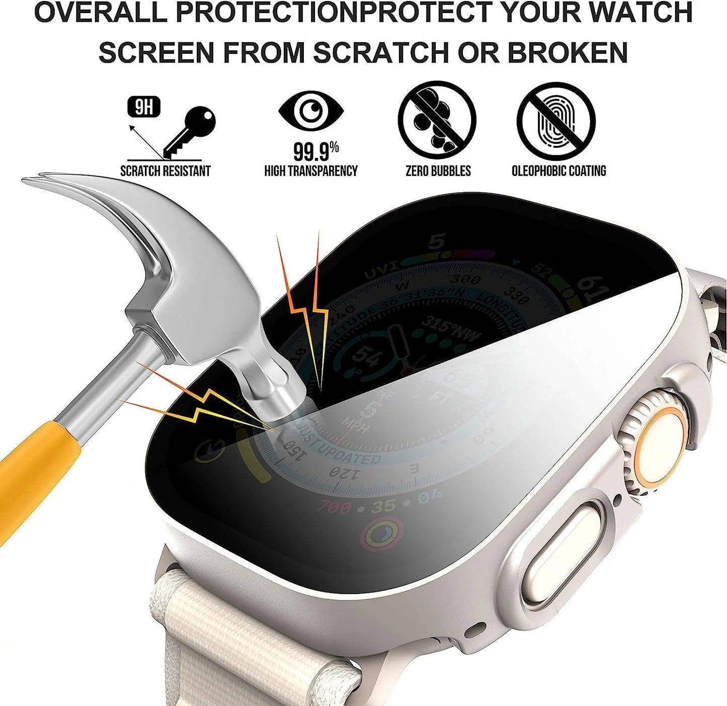 Apple Watch Ultra/Ultra 2 Protective Bumper – Premium Cover